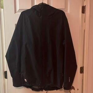 Fjallraven Men's Black Raincoat